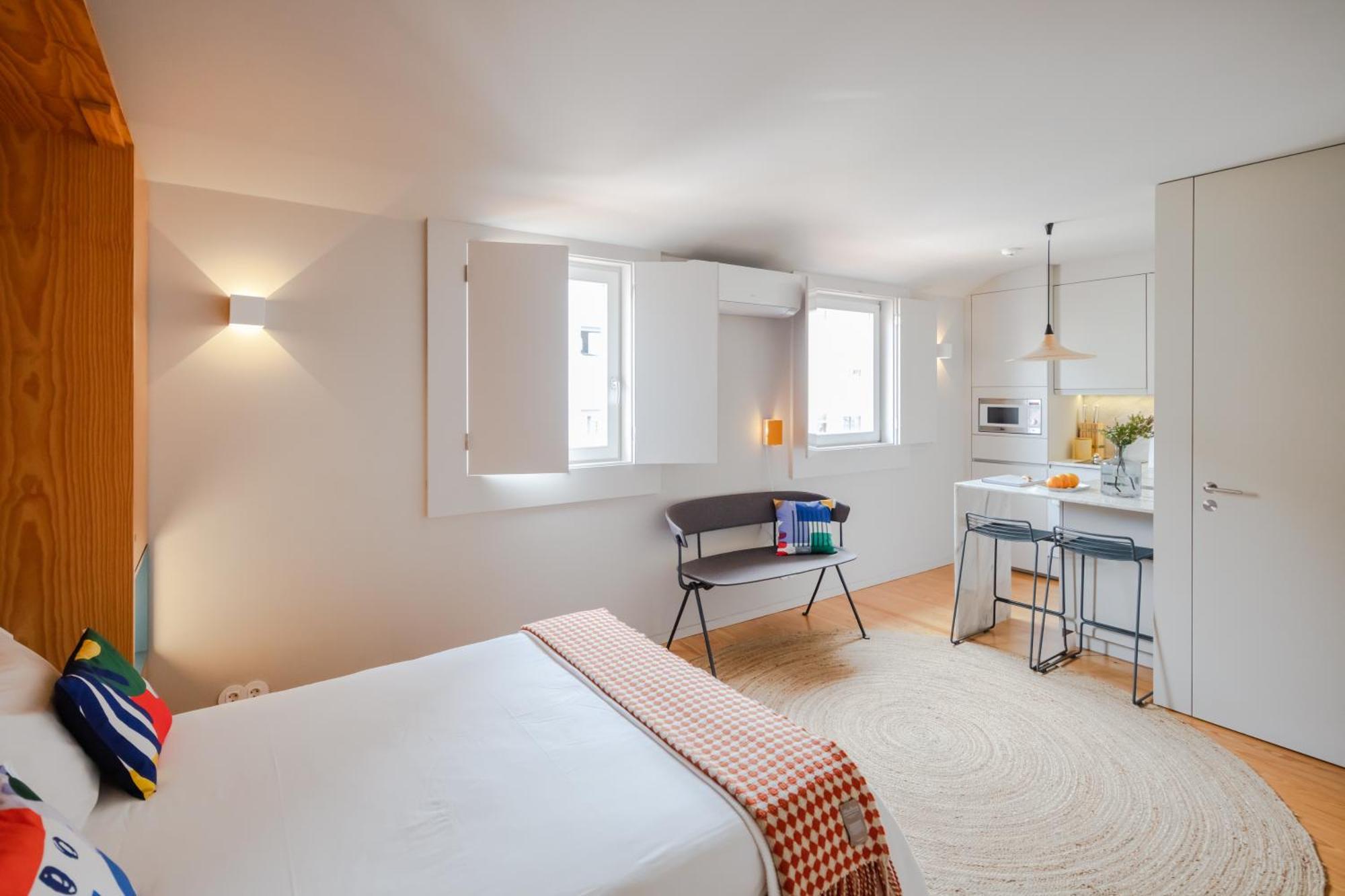 Baumhaus Serviced Living - Art & Design Apartments Porto Bilik gambar