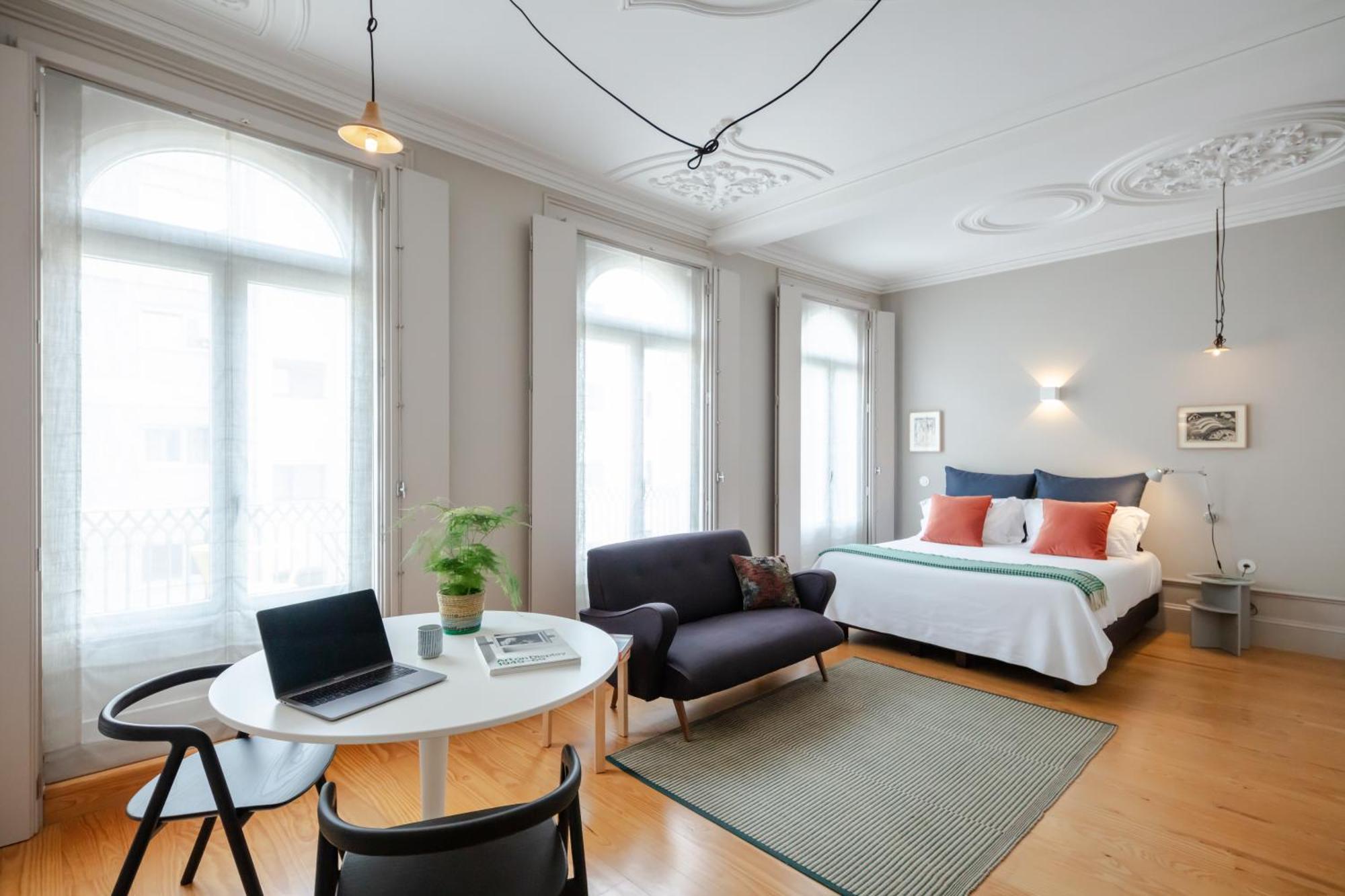Baumhaus Serviced Living - Art & Design Apartments Porto Bilik gambar