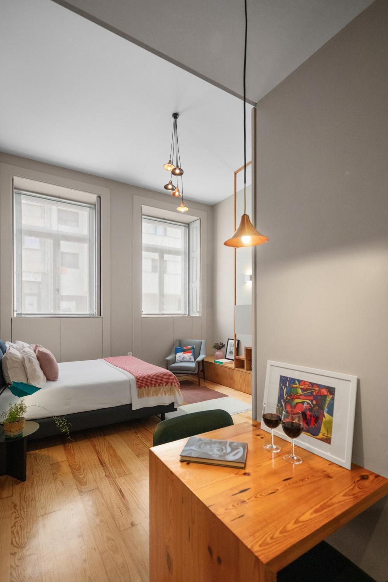 Baumhaus Serviced Living - Art & Design Apartments Porto Luaran gambar